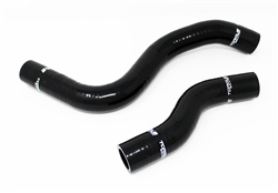 Torque Solution Silicone Radiator Hose Kit (Black): Honda Civic Type-R 2017+