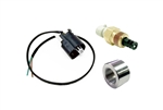Torque Solution Fast Response SD IAT Sensor Kit: Universal GM Style IAT Sensor w/ Pigtail  and Aluminum Weld Bung