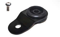 Torque Solution Radiator Mount w/ Insert ( Black ) : Mitsubishi Evolution 7/8/9