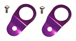 Torque Solution Radiator Mount Combo (Purple) : Mitsubishi Evolution 7/8/9