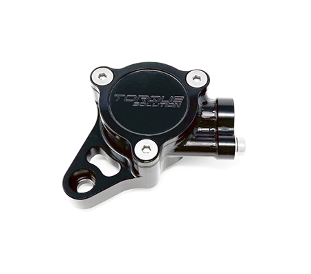 Torque Solution Billet Cam Sensor Housing (Black): Mitsubishi Evolution 4/5/6/7/8