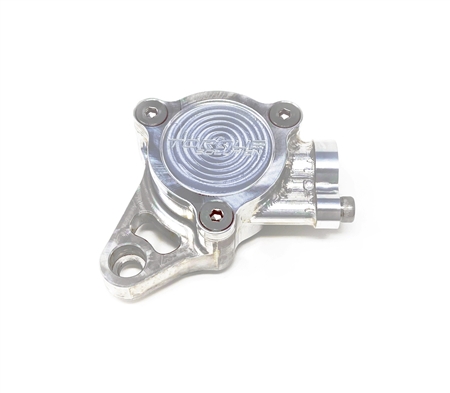 Torque Solution Billet Cam Sensor Housing (Silver): Mitsubishi Evolution 4/5/6/7/8