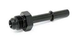 Torque Solution Push-On EFI Adapter Fitting: 3/8" SAE to -6AN Male Flare
