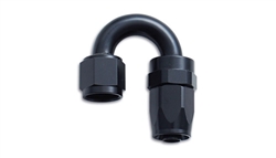 Torque Solution Rubber Hose Fitting: -6AN 180 Degree