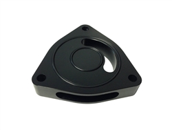 Torque Solution Blow Off BOV Sound Plate (Black): Plymouth GT Cruiser 03-07