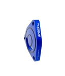 Torque Solution V2 Blow Off BOV Sound Plate (Blue): Multiple Applications