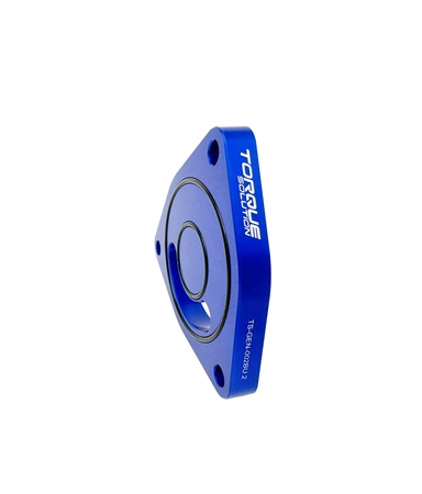 Torque Solution V2 Blow Off BOV Sound Plate (Blue): Multiple Applications