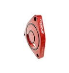 Torque Solution V2 Blow Off BOV Sound Plate (Red): Multiple Applications