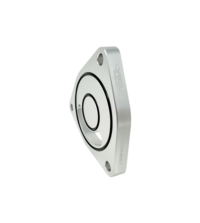 Torque Solution V2 Blow Off BOV Sound Plate (Silver): Multiple Applications