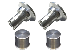 Torque Solution Tial Blow Off Valve Adapter w/ Plugs: Bmw 135 335i 535i X5 n54 ONLY
