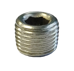 Torque Solution Stainless Steel 1/8" NPT Plug: Universal Single Plug