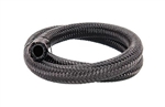 Torque Solution Nylon Braided Rubber Hose: -8AN 20ft (0.44" ID)