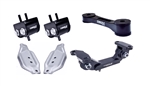 Torque Solution Engine / Trans / Pitch Mount Kit w/ Mount Plates: Subaru WRX 2006-2015 / STI 2006-2016