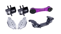 Torque Solution Engine / Trans / Purple Pitch Mount Kit w/ Mount Plates: Subaru WRX 2006-2015 / STI 2006-2016