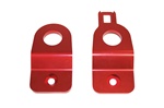 Torque Solution Subaru Radiator Stay Bracket (RED): Subaru Impreza Incl. WRX / STi 2002-2007