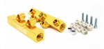 Torque Solution V2 Top Feed Fuel Rails (Gold): Subaru WRX 02-14, STI 07-20, LGT 08-12, FXT 06-13