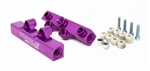 Torque Solution V2 Top Feed Fuel Rails (Purple): Subaru WRX 02-14, STI 07-20, LGT 08-12, FXT 06-13