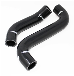 Torque Solution Silicone Radiator Hose Kit (Black): Subaru WRX 02-07 / STI 04-07