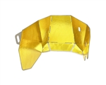 Torque Solution Turbo Shield w/ Reflective Gold Thermal Tape: Subaru EJ Stock Location