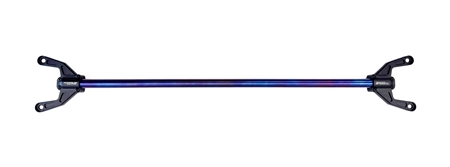 Torque Solution Rear Shock Tower Brace: Subaru WRX  2022+ - Titanium Burnt Purple / Blue