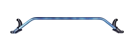 Torque Solution Strut Brace: Subaru WRX / STI 2008-2021 - Titanium Burnt Blue