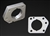 Torque Solution Throttle Body Spacer (Silver): Honda Civic LX,EX,DX 2006-2011