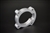 Torque Solution Throttle Body Spacer (Silver): Hyundai Genesis Coupe 2.0T 2010-2012