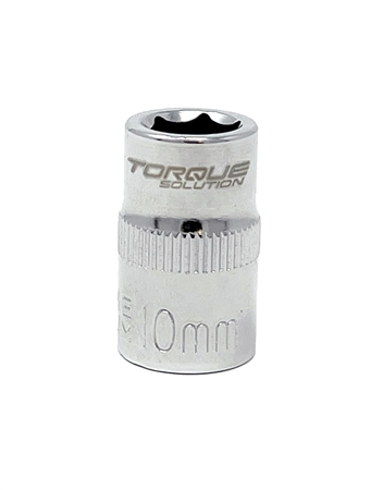 Torque Solution Socket Tool: 3/8 Drive 10mm 6 Point