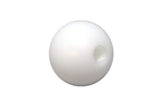 Torque Solution Delrin 50mm Round Shift Knob (White): Universal 10x1.25