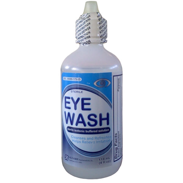 Sterile Eye Wash Solution, 4 oz. - 36/Case