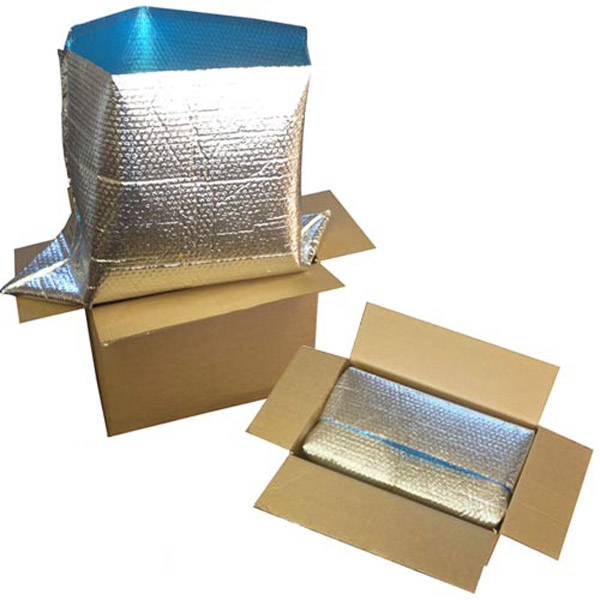 Metallic Foil Insulated Box Liners - 6 x 4.5 x 6