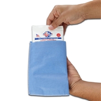 Blue Easy Sleeves Disposable Covers, 9" x 12"