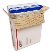 Foil Metallic Thermal Bubble Mailers, 15" x 17" fits USPS Medium Flat Rate TOP LOADING BOX