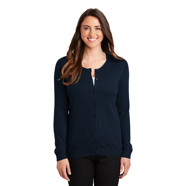 Ladies Port Authority Cardigan Sweater