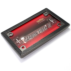 Carbon Fiber Motorcycle License Plate Frame