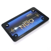 Neo Black Motorcycle License Plate Frame