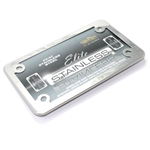 Stainless Steel Motorcycle License Plate Frame