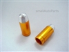 Gold Bullet Tip Tire Valve Stem Caps
