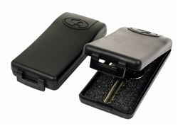 Black Magnetic Key Holders Hide a Key Case Box - 2 Pack