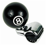 Universal Pool 8 Ball Steering Wheel Spinner Suicide Knob Handle for Car/Truck