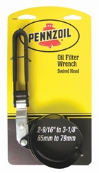 Pennzoil Adjustable Swivel Head Oil Filter Wrench for Car-Truck most filters