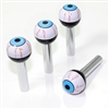 4 Universal Blue EyeBall Interior Door Lock Knobs Pins for Car-Truck-HotRod