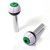 2 Universal Green EyeBall Interior Door Lock Knobs Pins for Car-Truck-HotRod