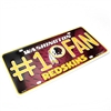 Washington Redskins #1 Fan License Plate Aluminum Stamped Metal Tag