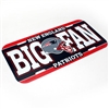 New England Patriots Big Fan Plastic Front License Plate Tag Frame for Car-Truck