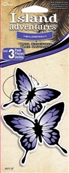 3 Purple Butterfly Wild Berry Hanging Tree Style Air Freshener for Car-Truck etc
