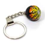 Key Chain - Fire Flames Ball