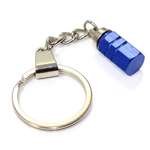 Key Chain - Blue Aluminum
