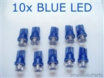 Blue T10 LED Light Bulbs