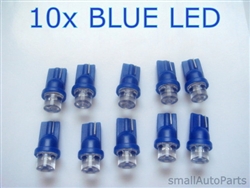 Blue T10 LED Light Bulbs